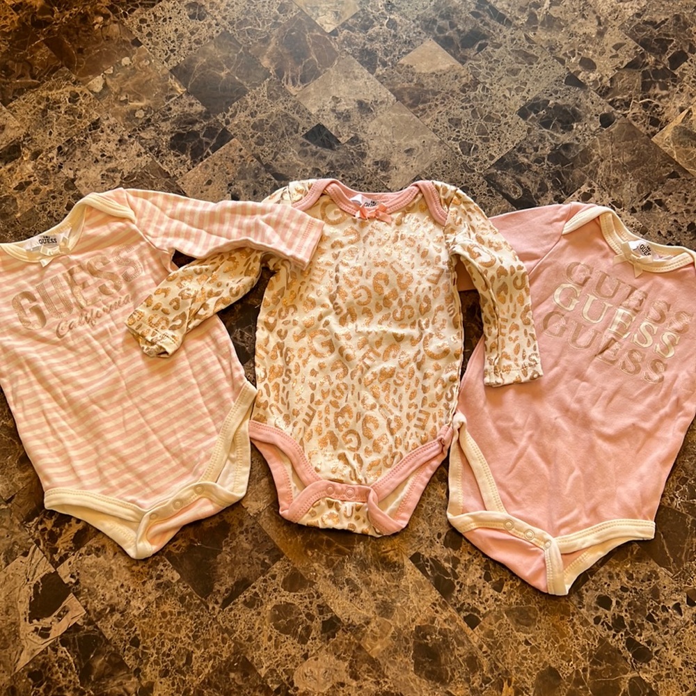 NWOT Guess Baby long sleeved tshirts